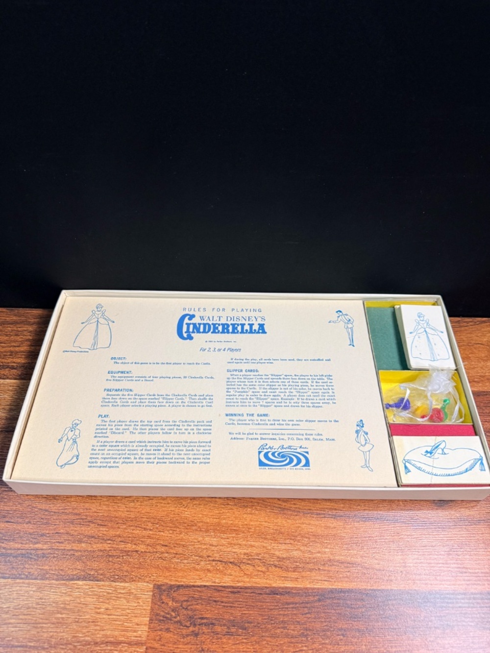 PARKER BROTHERS, INC. 1965 Walt Disney’s Cinderella Game - Picture 10 of 16